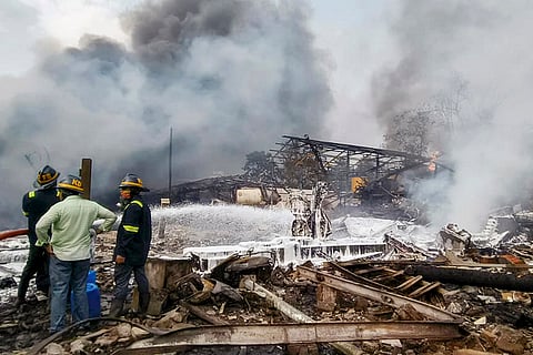 Boiler blast in chemicals factory in Thane